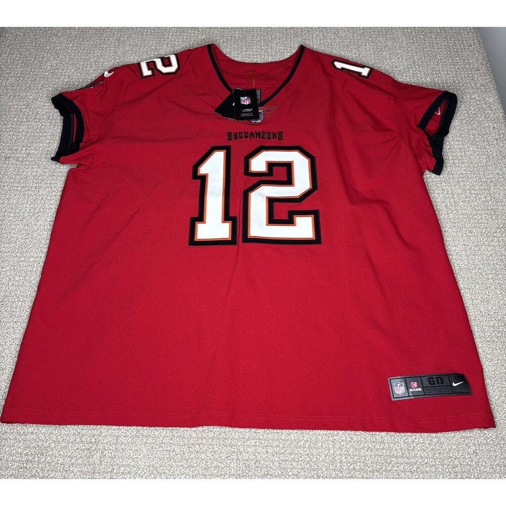 Authentic Tom Brady Tampa Bay Buccaneers Nike Elite Jersey Mens Size: 60 NWT